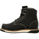 Georgia Men's Amped Lightweight Wedge 6" Moc Toe Waterproof Work Boot - Black - GB00475 - Overlook Boots