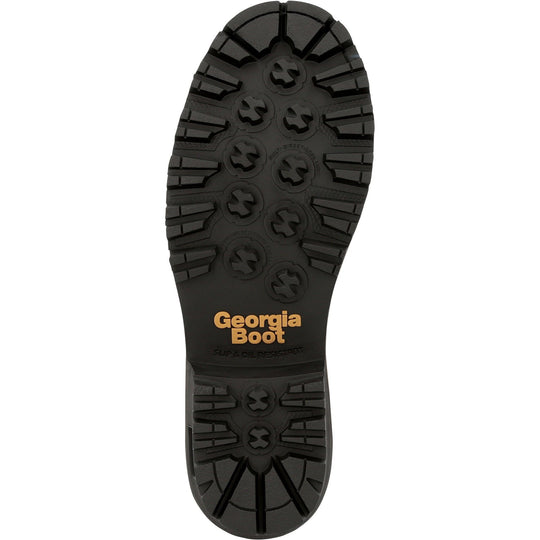 Georgia Men's Amped Lightweight Logger 9" Composite Toe Waterproof 600G Ins Work Boot- GB00491 - Overlook Boots