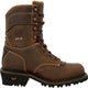 Georgia Men's Amped Lightweight Logger 9" Composite Toe Waterproof 600G Ins Work Boot- GB00491 - Overlook Boots