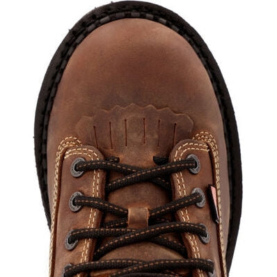 Georgia Men's Usa Logger 9" Waterproof Composite Toe Work Boot - Crazy Horse - GB00540 - Overlook Boots