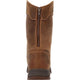 Georgia Men's Athens Superlyte 11" Waterproof Pull On Work Boot -Brown- GB00549 - Overlook Boots