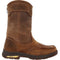 Georgia Men's Athens Superlyte 11" Waterproof Pull On Work Boot -Brown- GB00549 8 / Medium / Brown - Overlook Boots