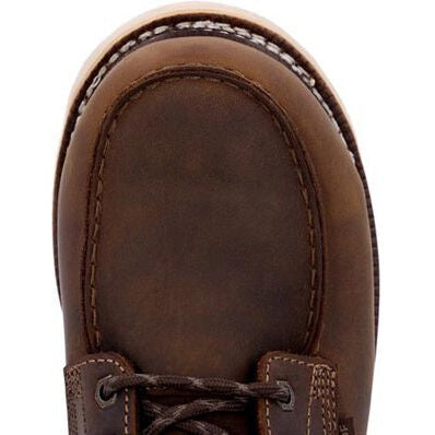 Georgia Men's Amp Lt Wedge 6" Composite Toe Waterproof Work Boot -Brown- GB00592 - Overlook Boots