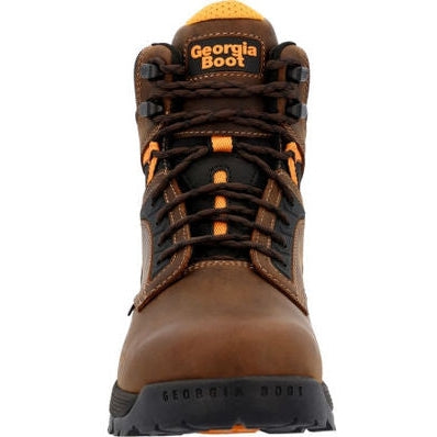 Georgia Men's TBD 6" Waterproof Slip Resistant Work Boot -Brown- GB00596  - Overlook Boots