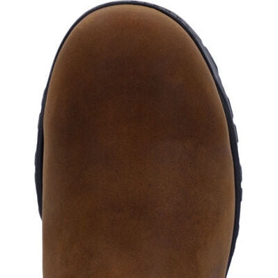 Georgia Men's TBD 11" Soft Toe Waterproof Wellington Pull On Work Boot -Brown- GB00598 - Overlook Boots