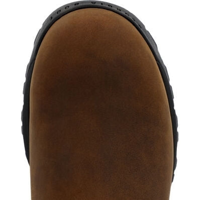Georgia Men's TBD 5" Soft Toe Waterproof Chelsea Work Boot -Brown- GB00599 - Overlook Boots