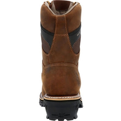 Georgia Men's Ltx Logger 9" Composite Toe Waterproof Work Boot -Brown- GB00617 - Overlook Boots