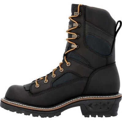 Georgia Men's Ltx Logger 9" Composite Toe Waterproof Work Boot -Black- GB00619 - Overlook Boots