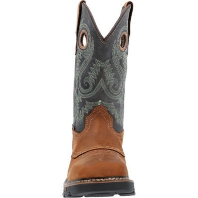 Georgia Men's Carbo Tec Flx 11" Soft Toe Western Work Boot -Brown- GB00620  - Overlook Boots