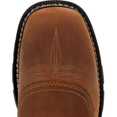 Georgia Men's Carbo Tec Flx 11" Soft Toe Western Work Boot -Brown- GB00620  - Overlook Boots