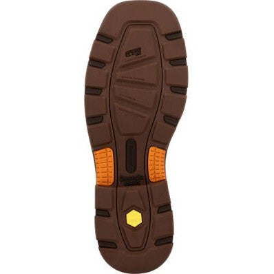 Georgia Men's Carbo-Tec FLX 11" Alloy Toe Waterproof Work Boot- Brown- GB00621 - Overlook Boots