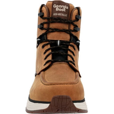 Georgia Men's Durablend Sport 6" Composite Toe Waterproof Work Boot -Brown- GB00624 - Overlook Boots