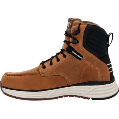 Georgia Men's Durablend Sport 6" Composite Toe Waterproof Work Boot -Brown- GB00624 - Overlook Boots