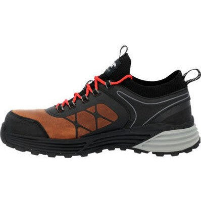 Georgia Men's Durablend Sport 3" Soft Toe Waterproof Work Shoe -Black- GB00627 - Overlook Boots