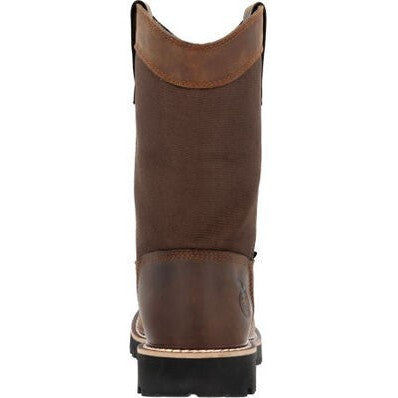Georgia Men's Core 37 10" Waterproof Slip Resistant Work Boot -Brown- GB00638 - Overlook Boots