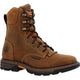 Georgia Men's Carbo Tec FLX 8" Alloy Toe Waterproof Lacer Work Boot -Brown- GB00650 7 / Medium / Brown - Overlook Boots
