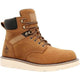 Georgia Men's Core 37 6" Soft Toe Waterproof Slip Resistant Wedge Work Boot -Brown- GB00665 7 / Medium / Brown - Overlook Boots