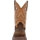 Georgia Men's Carbo Tec FLX 11" Alloy Toe Waterproof Western Work Boot- Brown- GB00672 - Overlook Boots