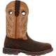 Georgia Men's Carbo Tec FLX 11" Alloy Toe Waterproof Western Work Boot- Brown- GB00672 - Overlook Boots