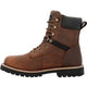 Georgia Men's Core 37 8" Steel Toe Waterproof Lace-Up Work Boot- Brown- GB00674 - Overlook Boots
