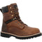 Georgia Men's Core 37 8" Steel Toe Waterproof Lace-Up Work Boot- Brown- GB00674 7 / Medium / Brown - Overlook Boots