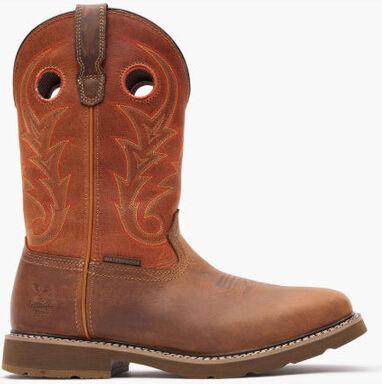 Georgia Men's Core 37 11" Soft Toe Waterproof Western Work Boot - Brown - GB00693 - Overlook Boots