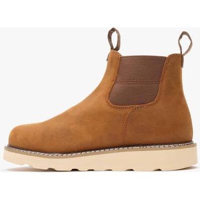 Georgia Men's Core 37 6" Soft Toe Waterproof Chelsea Work Boot - Barracuda - GB00694 - Overlook Boots