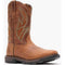Georgia Men's Carbo Tec Flx 11" Pull On Insulkul Western Work Boot - Brown - GB00702 7 / Medium / Brown - Overlook Boots