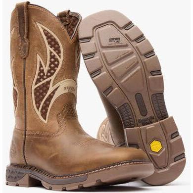 Georgia Men's Carbo Tec Flx 11" Square Toe Insulkul Work Boot - Brown - GB00703 - Overlook Boots