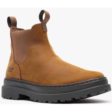Georgia Men's Superlyte 5" Soft Toe Romeo Chelsea Work Boot - Brown - GB00706 7 / Medium / Brown - Overlook Boots