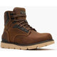 Georgia Men's Carbon Flex 6" Soft Toe Waterproof Wedge Work Boot - Brown - GB00712 7 / Medium / Brown - Overlook Boots
