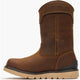 Georgia Men's Carbon Flex 11" Soft Toe Waterproof Pull On Wedge Work Boot - Brown - GB00715 - Overlook Boots