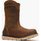 Georgia Men's Carbon Flex 11" Carbon Toe Waterproof Wedge Work Boot - Brown - GB00716 7 / Medium / Brown - Overlook Boots