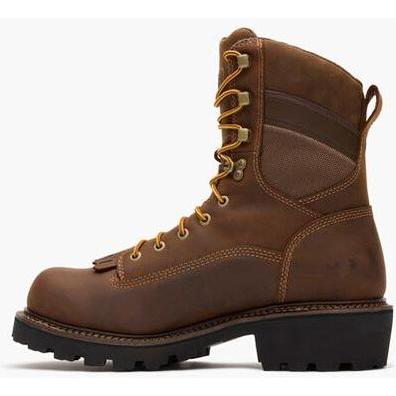 Georgia Men's Core 37 9" Comp Toe Waterproof Heel Logger Work Boot - Brown - GB00718 - Overlook Boots