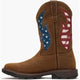 Georgia Men's Carbo Tec Flx 11" Square Toe Western Work Boot - Brown - GB00722 - Overlook Boots