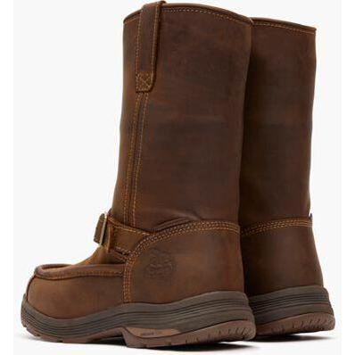Georgia Men's Athens SuperLyte 11" Soft Toe Wellington Work Boot - Brown - GB00723 - Overlook Boots