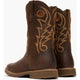 Georgia Men's Core 37 11" Soft Toe Pull-On Western Work Boot - Brown - GB00726 - Overlook Boots
