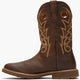 Georgia Men's Core 37 11" Steel Toe Pull-On Western Work Boot - Brown - GB00727 - Overlook Boots