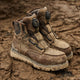 Georgia Men's Carbon Flex 6" Moc Toe Waterproof Wedge Work Boot- Brown- GB00729 - Overlook Boots