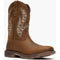 Georgia Men's Carbo-Tec FLX 11" Pull On Work Boot- Brown- GB00734 7 / Medium / Brown - Overlook Boots