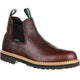 Georgia Men's Giant 5" Steel Toe Waterproof High Romeo Work Boot -Brown- GR530 - Overlook Boots