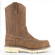 Iron Age Men's Solidifier 11" Composite Toe Moc Toe Waterproof Wellington Work Boot - Brown - IA5093 - Overlook Boots
