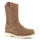 Iron Age Men's Solidifier 11" Composite Toe Moc Toe Waterproof Wellington Work Boot - Brown - IA5093 7 / Medium / Brown - Overlook Boots