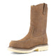 Iron Age Men's Solidifier 11" Composite Toe Moc Toe Waterproof Wellington Work Boot - Brown - IA5093 - Overlook Boots