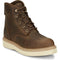 Justin Men's Maxwell 6" Slip Resistant Lace Up Work Boot- Tan - OW708 6 / Medium / Tan - Overlook Boots