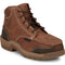 Justin Men's Corbett 5" Alloy Toe Waterproof Met Guard Slip Resistant Work Shoe - Barley Brown - SE255 7 / Medium / Black - Overlook Boots