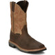 Justin Men's Bolt 11" Composite Toe Waterproof Slip Resistant Work Boot - Buff Brown - SE4103 - Overlook Boots