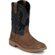 Justin Men's Bolt 11" Composite Toe Slip Resistant Western Work Boot - Peanut Tan - SE4115 8 / Medium / Brown - Overlook Boots