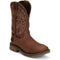 Justin Men's Wolfe 11" Nano Composite Toe Slip Resistant Western Work Boot - Russet Brown - SE4752 7 / Medium / Brown - Overlook Boots