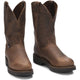 Justin Men's Balusters 11" Slip Resistant Work Boot - Bay Gaucho Brown - 4444 - Overlook Boots